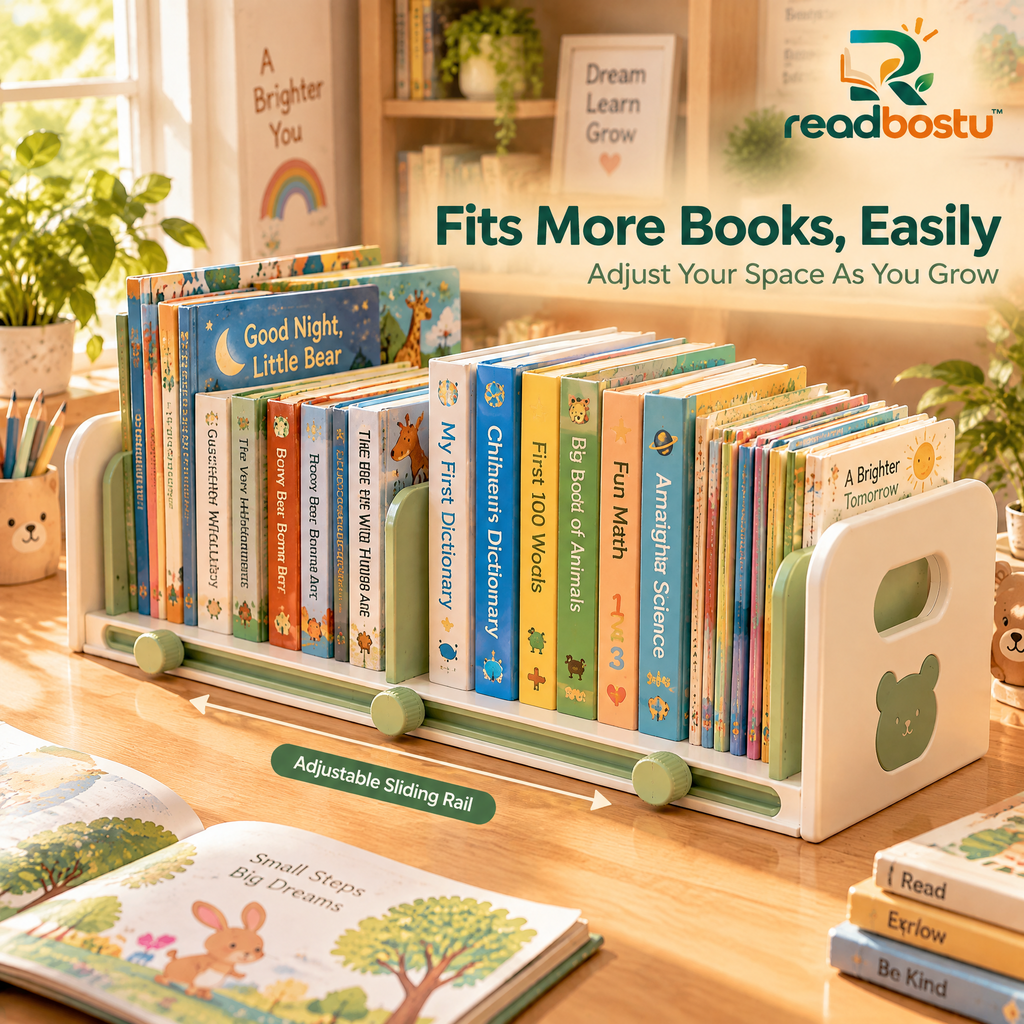 readbostu™ Adjustable Bookends