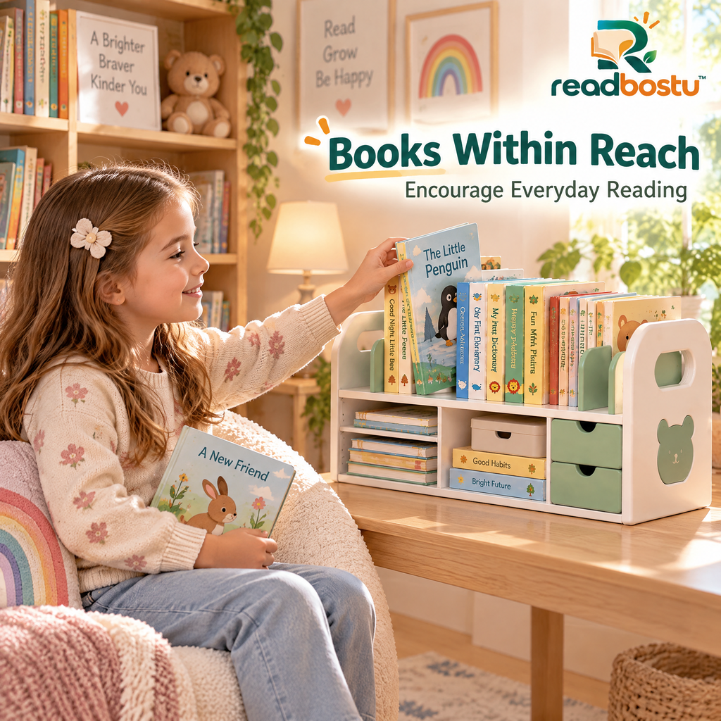 readbostu™ Desktop Book Rack