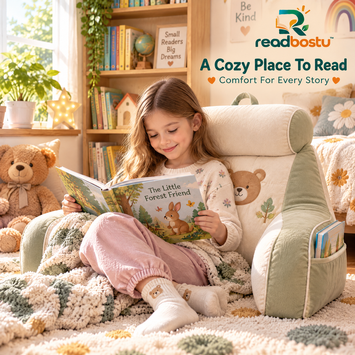 readbostu™ Reading Pillow