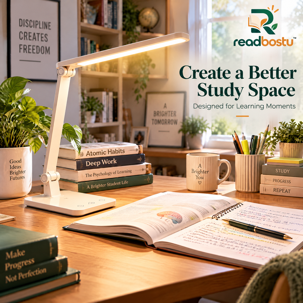 readbostu™ LED Study Desk Lamp